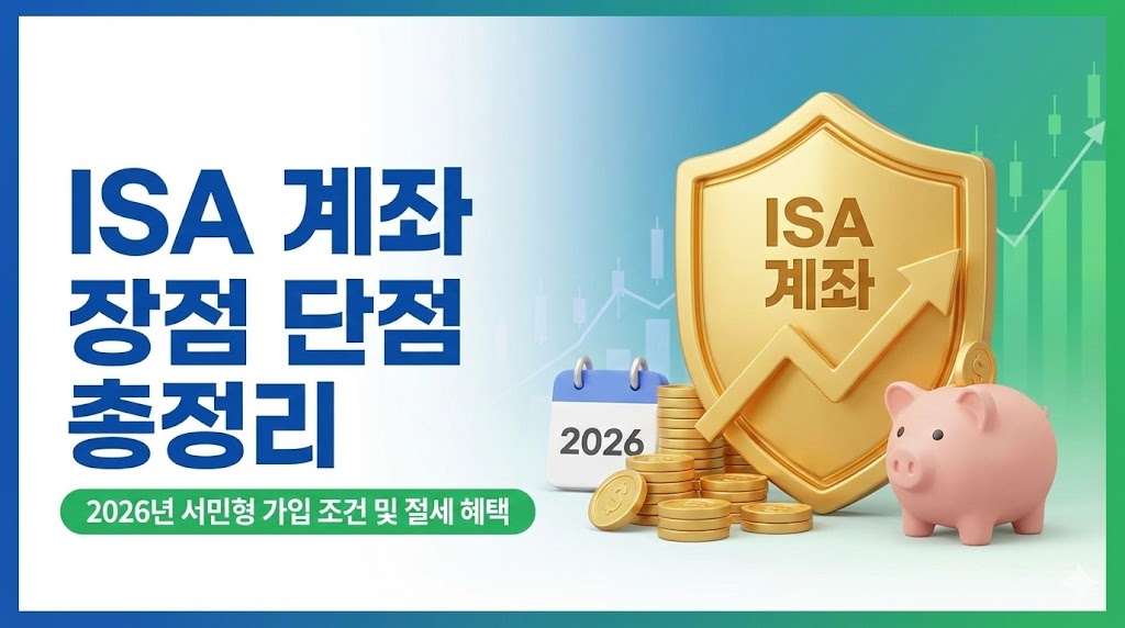 ISA 계좌 장점 단점