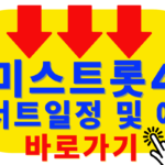 미스트롯4 최종 TOP5 순위